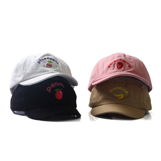 "CUTE FRUIT EMBROIDERY" HAT N051805