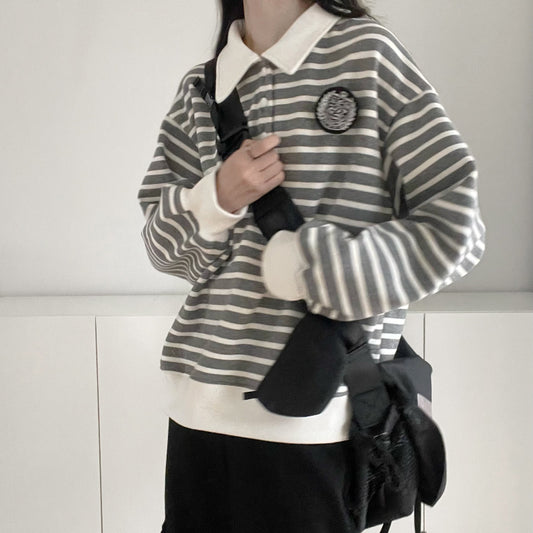 Harajuku stripe TOPS  UB96067