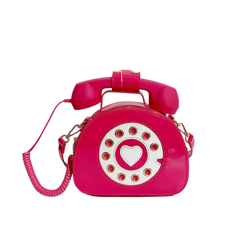"LOVE HEART TELEPHONE" BAG D050808
