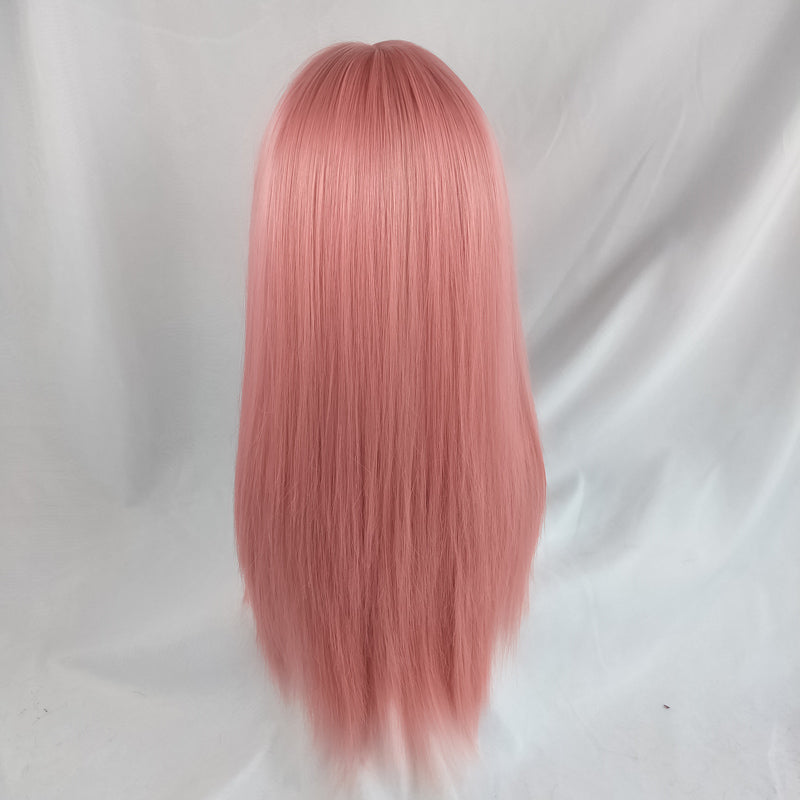 "PINK LONG STRAIGHT" WIG Y040304