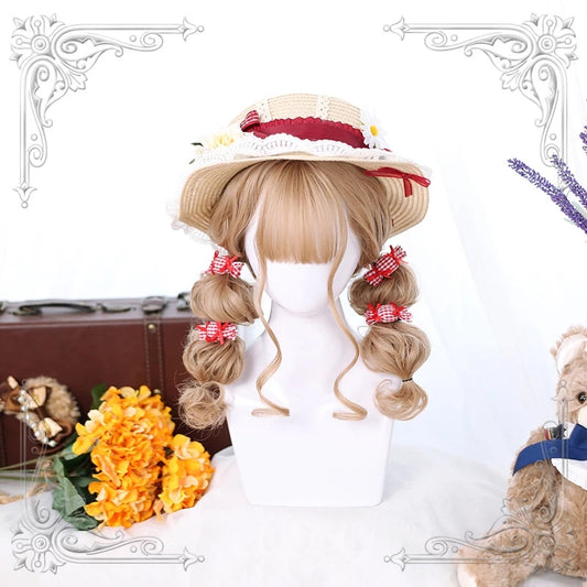 "VINTAGE CUTE" LITTLE CURLY WIG Y021617