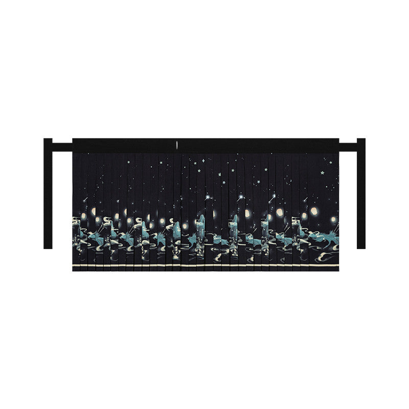 HANFU AIRPLANE SLEEVE SHORT PLEATED SKIRT UB3314