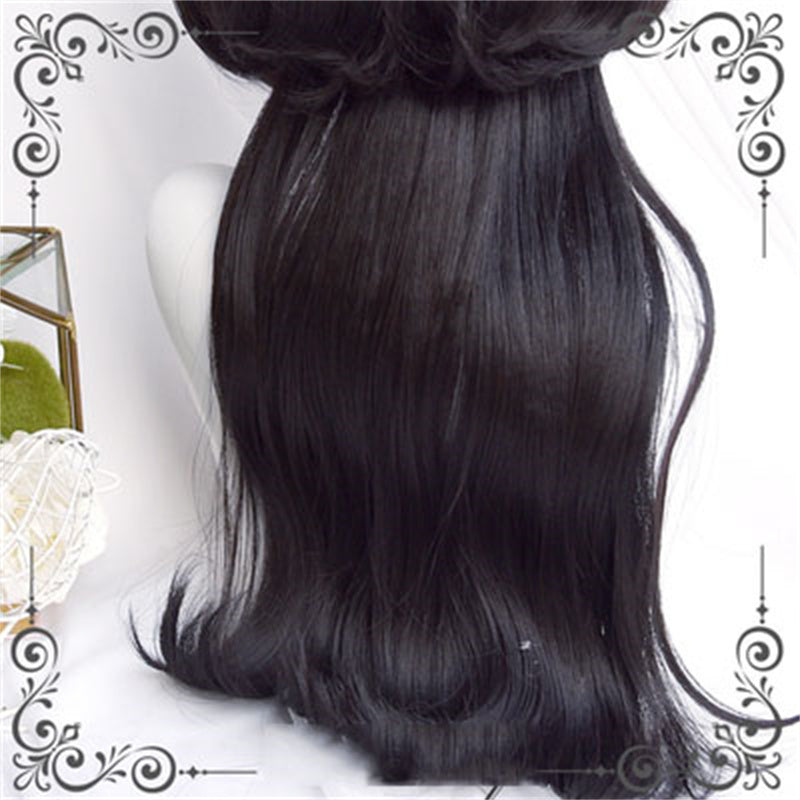 Removable Jellyfish Head + Curly Hair Extension Wig UB6225