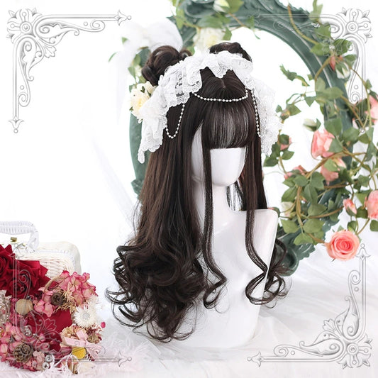 "3 COLORS LOLITA" LONG CURLY WIG Y021618