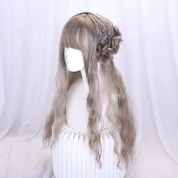 Lolita Braided Hair Styling Long Curly Wig UB3240