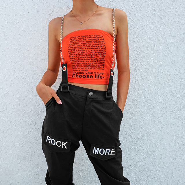 "ROCK MORE CHAIN ACCESSORIES" TROUSERS K031503