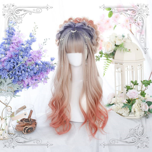Lolita Sunset Long Curly Wig UB6131