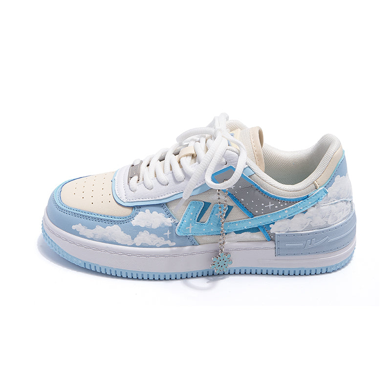 Blue Sky Low-cut Girl Shoes Sneakers UB2840