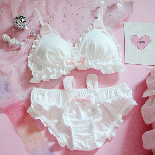 Cute Bunny Ears Underwear Set UB6202