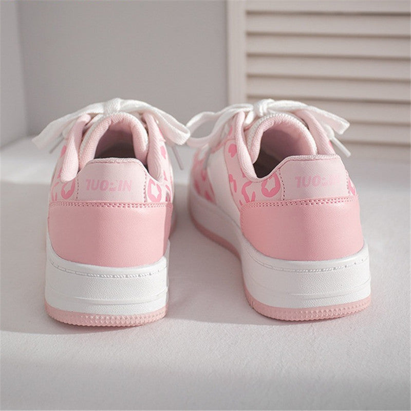 PINK LEOPARD SNEAKERS UB3149