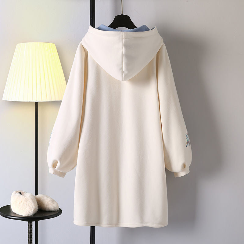 CHINESE STYLE HANFU MID LENGTH HOODIE UB3288