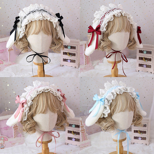 Lolita Cute Bow Lop-eared Rabbit Headband UB95429