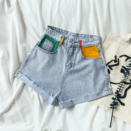 "PLUS SIZE CHIC CASUAL" DENIM SHORTS Y041009