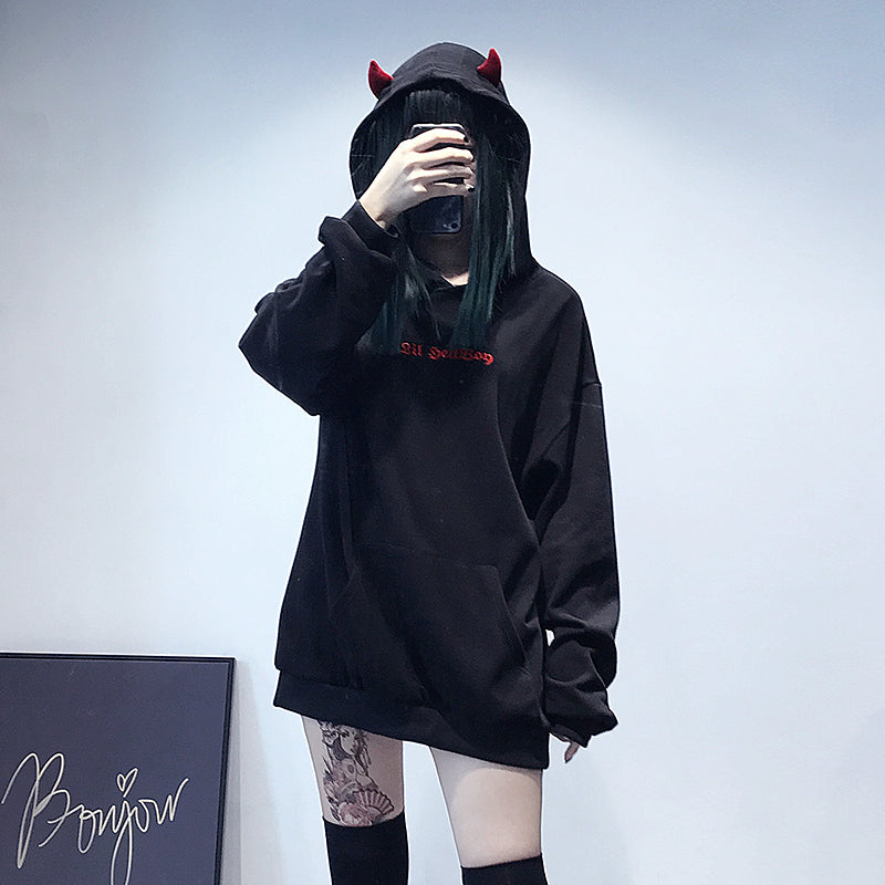 "DEVIL" HOODIE K080104REVIEW