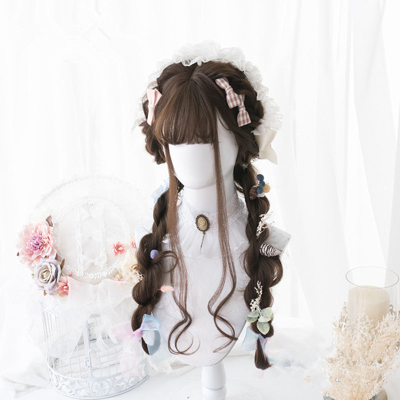 "CHOCOLATE LOLITA CURLY LONG" WIG Y040904