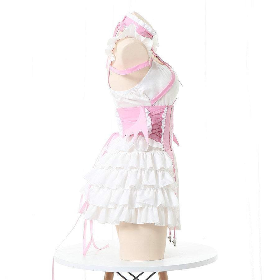 Cute Little Devil Demon Lolita Dress Maid Dress UB7330