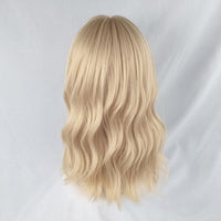 Golden Clavicle Big Wavy Short Curly Hair UB3499