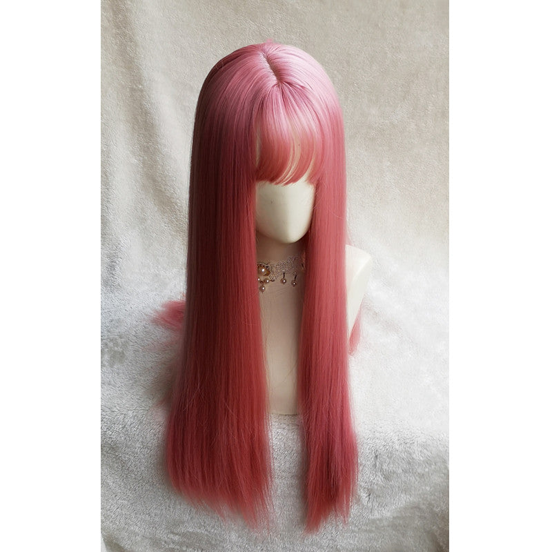 "LOLITA PINK LONG STRAIGHT" WIG K071707