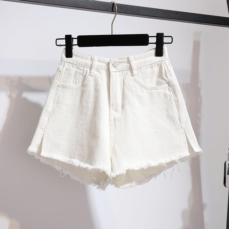 Plaid Strapless Shirt Short Pants Two piece Set UB6307