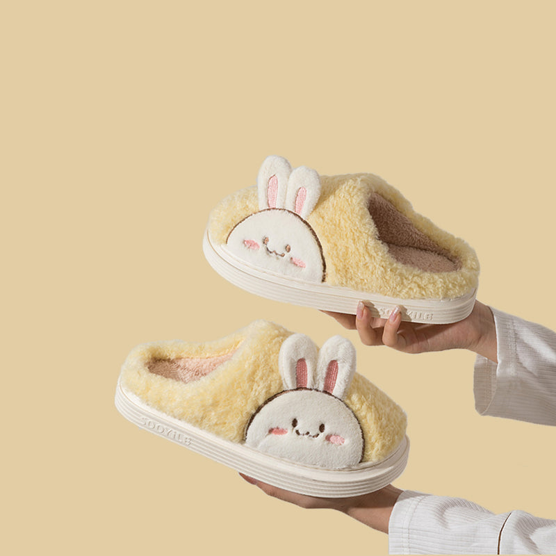 Cute Rabbit Cotton Slippers UB3489 – Uoobox