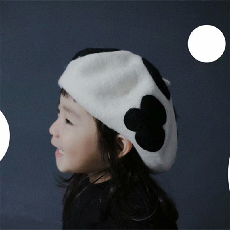 COW COLOR HANDMADE BERET UB3425