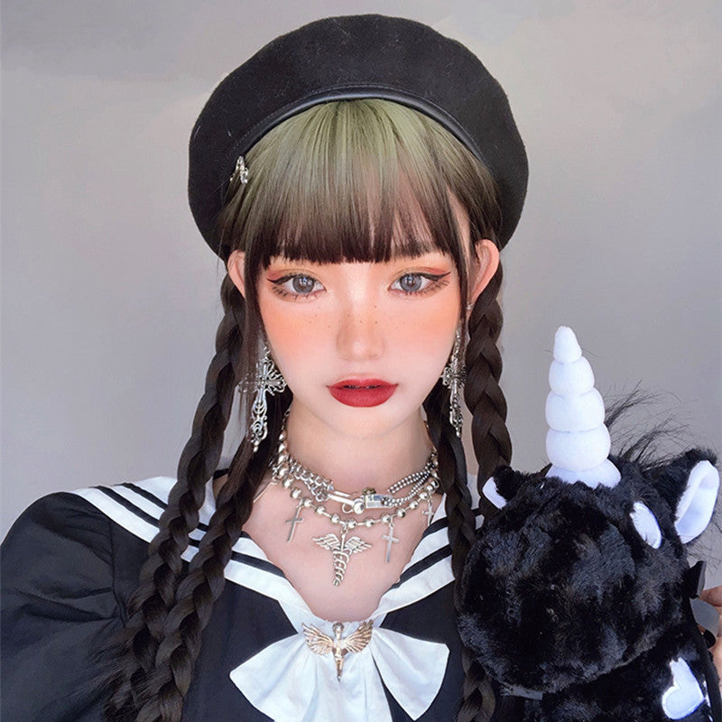 "LOLITA GRAY GRADIENT LONG STRAIGHT" WIG N051711