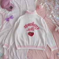 Strawberry Milk Pullover Sweater UB2599