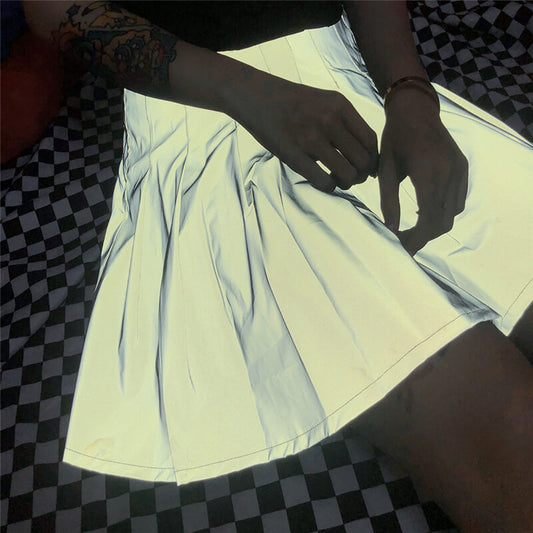"REFLECTIVE" SKIRT K052512