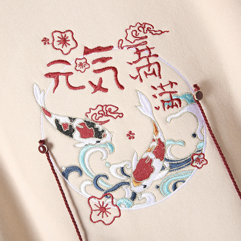 CHINESE STYLE DRESS CHEONGSAM HOODIE UB3291