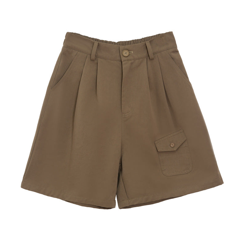 Japanese College Style Wide Leg Pants Shorts UB6324