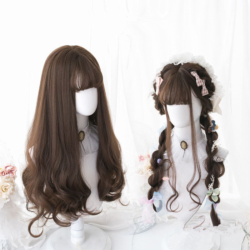 "CHOCOLATE LOLITA CURLY LONG" WIG Y040904