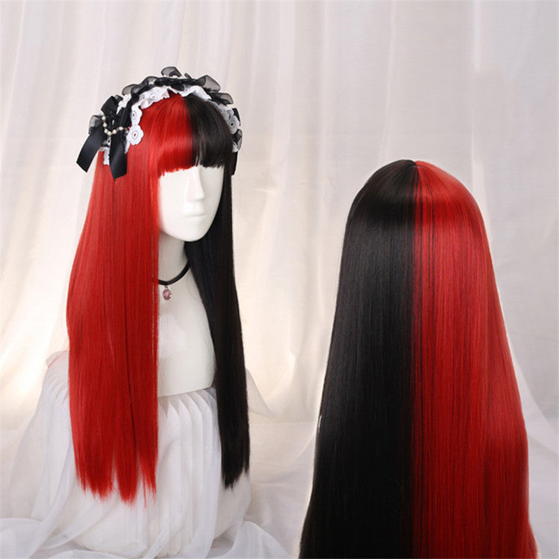 Lolita Two Tone Long Straight Wig UB3241