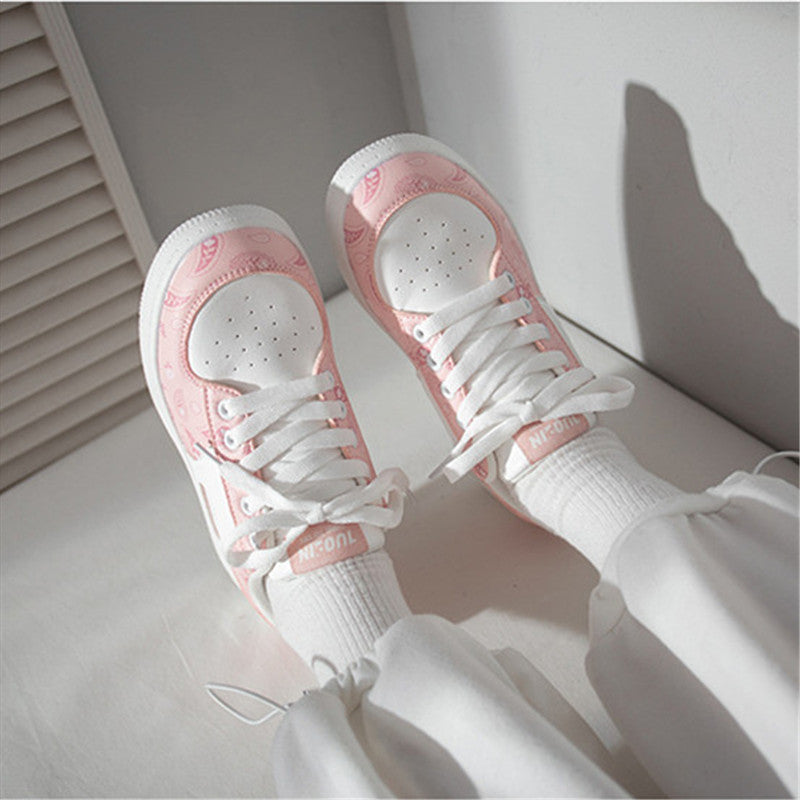 PINK BLUE CASUAL SNEAKERS UB3147