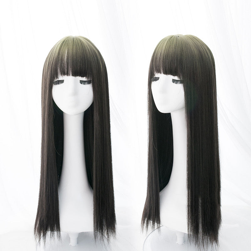 "LOLITA GRAY GRADIENT LONG STRAIGHT" WIG N051711
