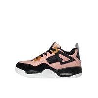PINK AND BLACK LEATHER SNEAKERS UB3146
