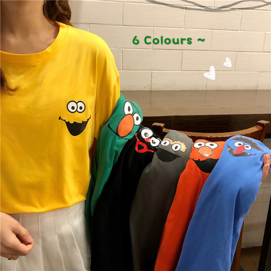 "SEASME STREET CARTOON" T-SHIRT K072901