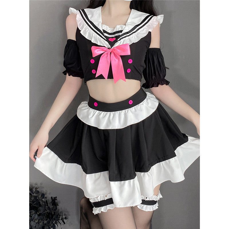 Cute Jk Uniform Maid Outfit Lingerie UB6265