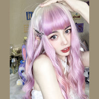 Lolita Sweet Gradient Long Curly Wig UB6151