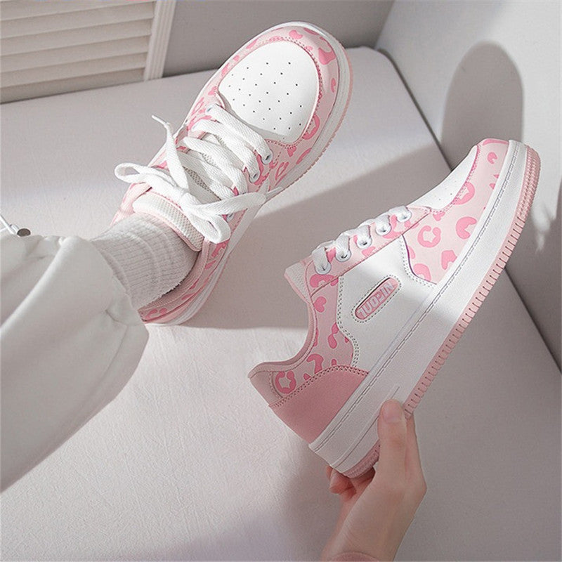 PINK LEOPARD SNEAKERS UB3149