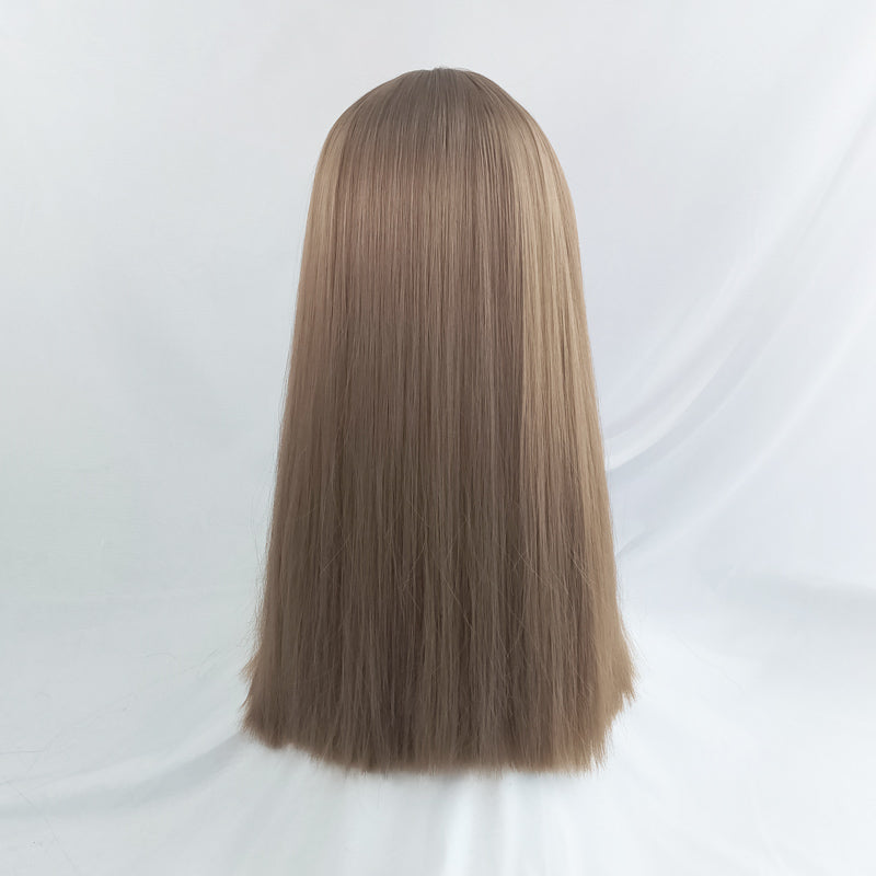 "LIGHT BROWN LONG STRAIGHT" WIG Y040303