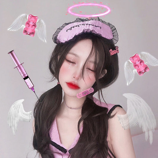 "BROWN LONG CURLY HAIR" WIG H081701