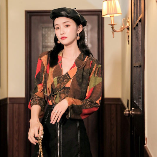 Vintage Print Shirt UB3222