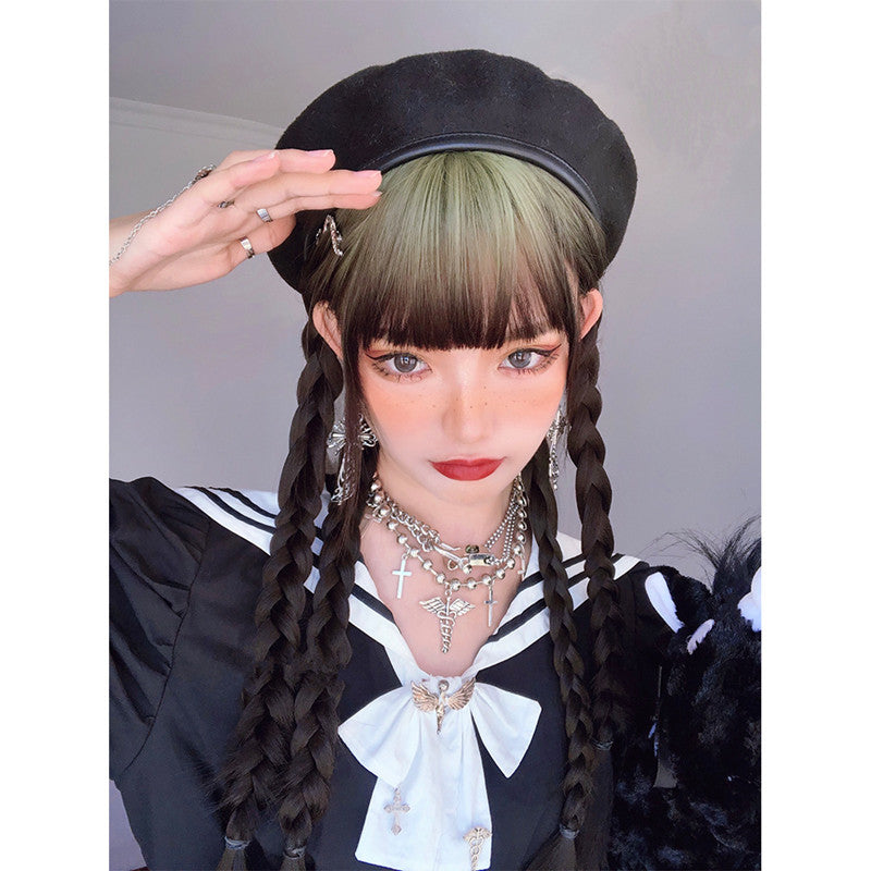 "LOLITA GRAY GRADIENT LONG STRAIGHT" WIG N051711