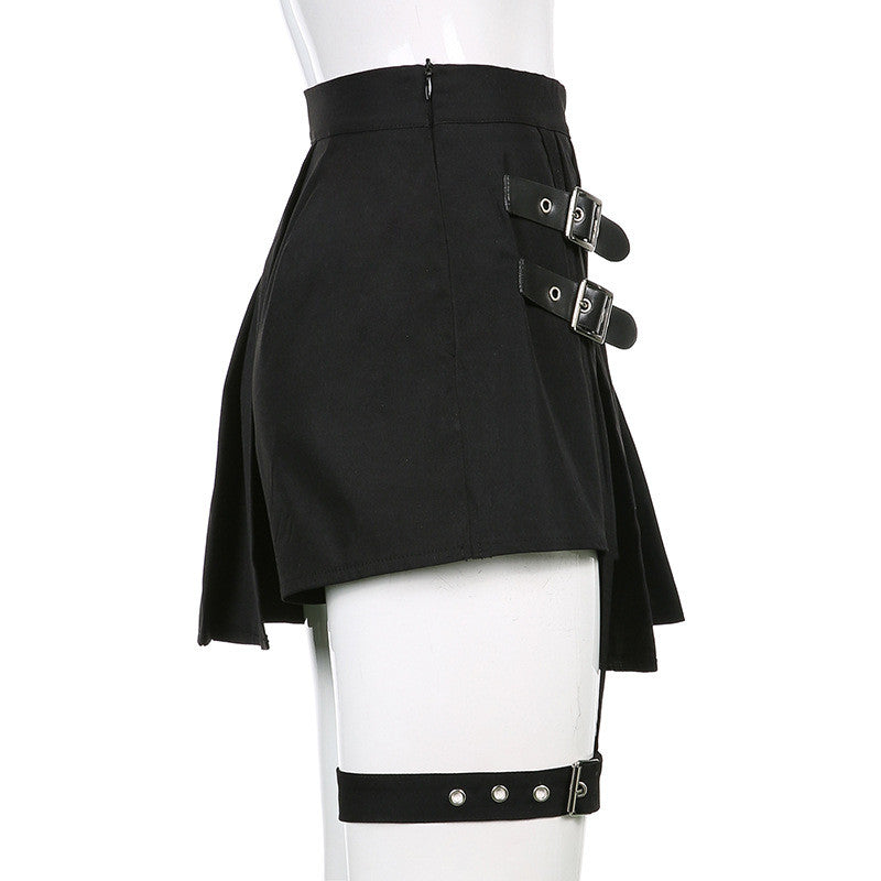 High Waist Pleated Skirt ER5812