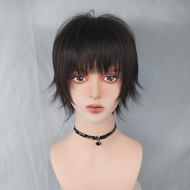 Men And Women With The Same Handsome Fashion Short Wig UB3509