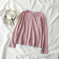 "EMBROIDERY WEATHER" LONG SLEEVE K052805