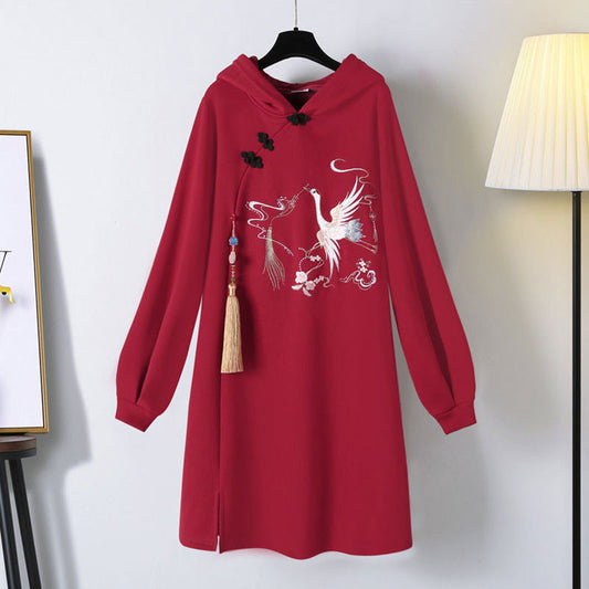 CHINESE STYLE CHEONGSAM HOODIE UB3290