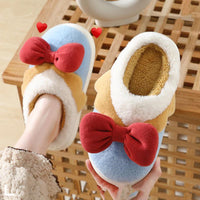 Bowknot Cotton Slippers UB3493
