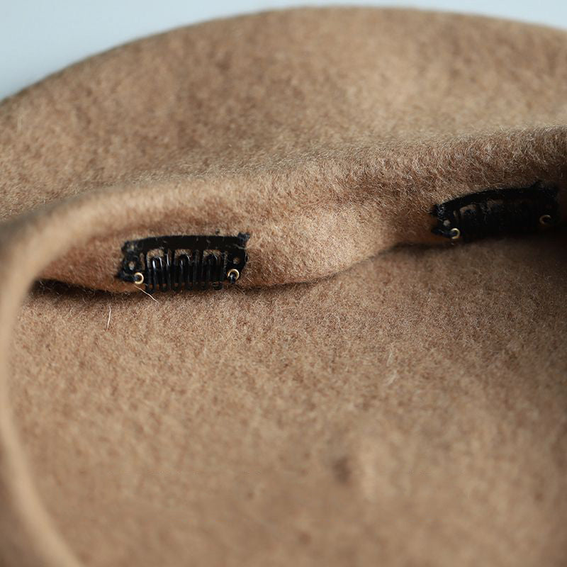 VINTAGE BIG BOW BERET UB3414