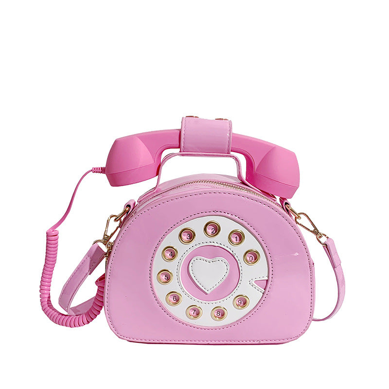 "LOVE HEART TELEPHONE" BAG D050808